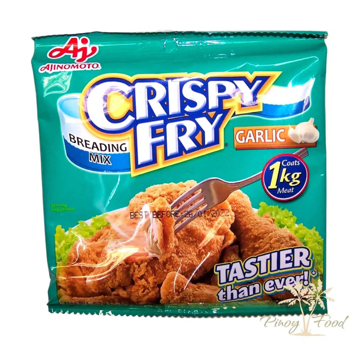 Ajinomoto – Crispy Fry Breading Mix Garlic – 62g