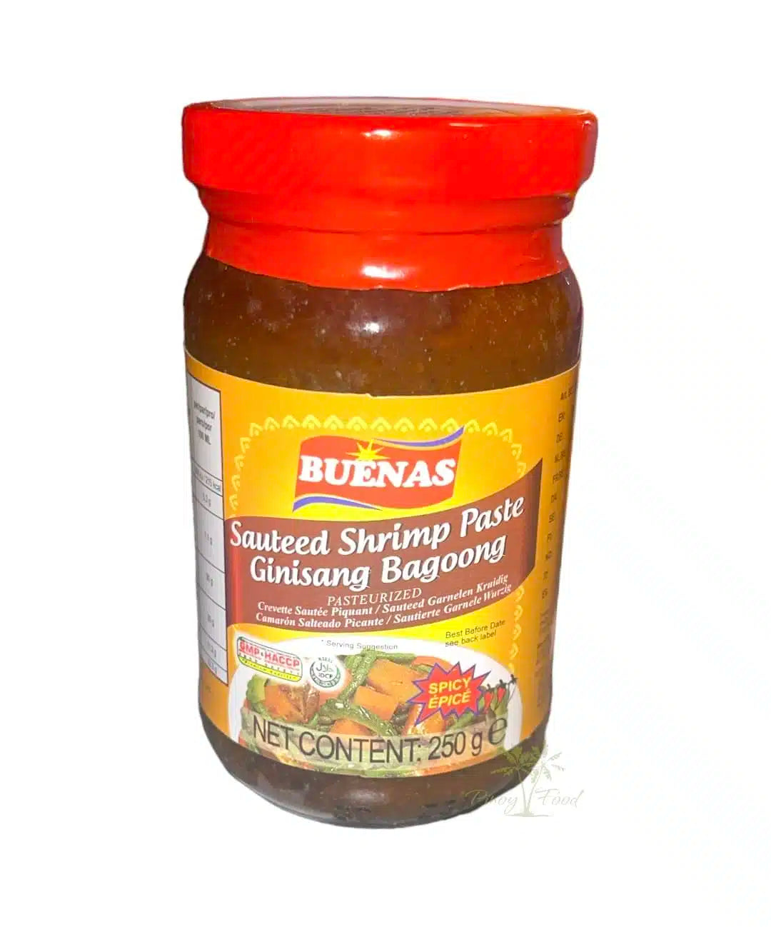 Buenas – Shrimp Paste – Ginisang Bagoong – Spicy – 250g