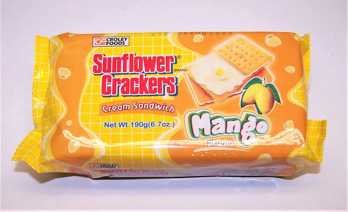 Croley Foods – Sunflower Crackers – Mango Flavor – 190g