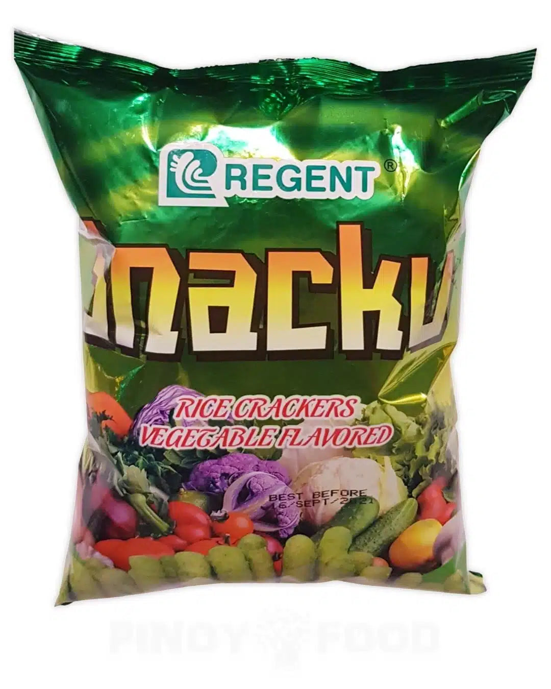 Regent – Snacku – Rice Crackers Vegetable Flavored – 60g